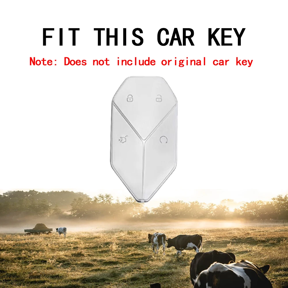 Premium Alcantara Suede Leather Car Key Case - Luxury Protector Accessories