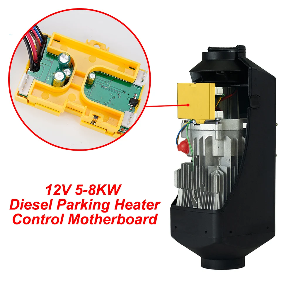 5KW Air Diesel Parking Heater Display Switch Control 6-button LCD Switch For Parking Heater Controller Board Motherboard
