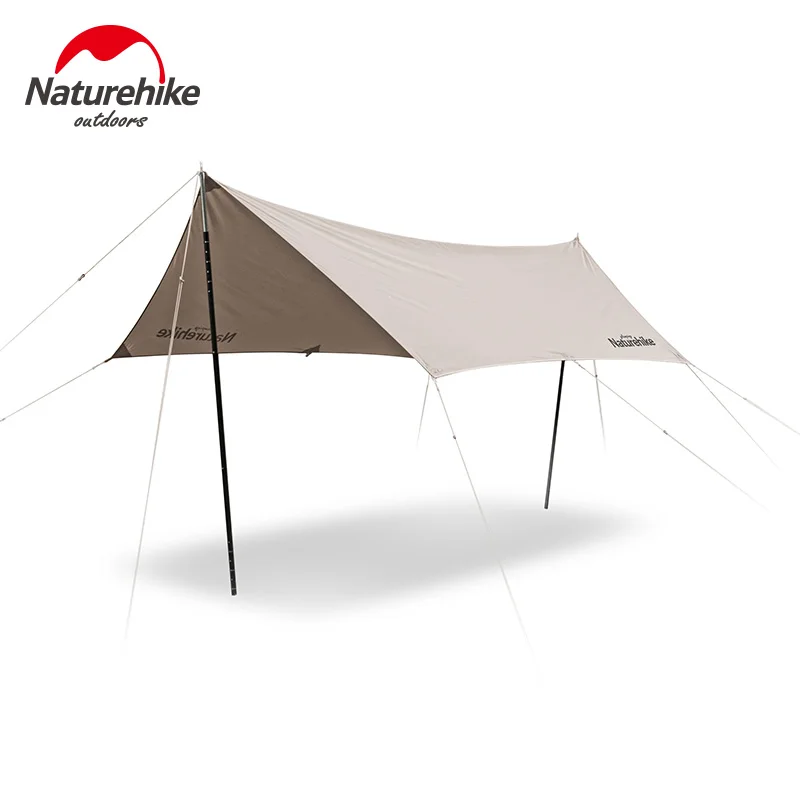 

Naturehike Outdoor Ultra Light Camping Cotton Cloth Canopy 5-8 Person Hexagon Courtyard Sunshade Family Waterproof Tarp Tent