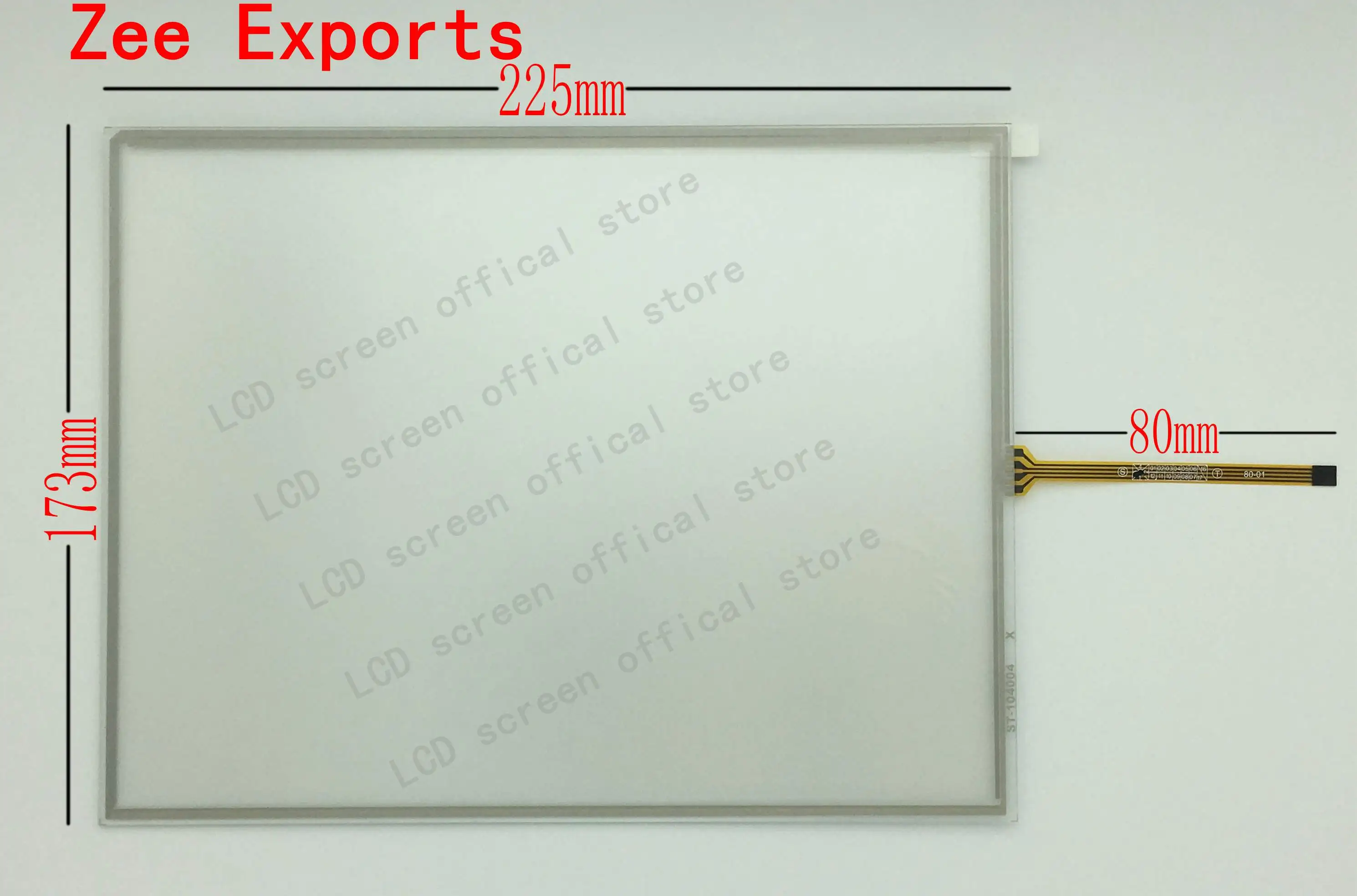 

Новинка 10,4 дюйма 4-контактная сенсорная панель для G104SN03 V0 G104SN03 V1 сенсорная панель дигитайзер 225 мм * 173 мм