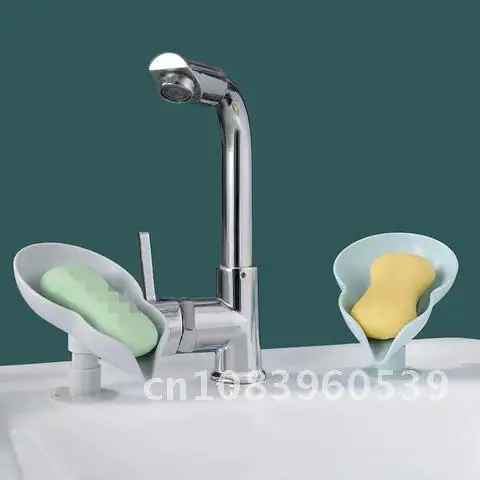 

1 Gadget Bathroom Accessories Soap Holder Washbasin Box Soap Dish Shower Stand Sponge Storage Plate Tray PCS