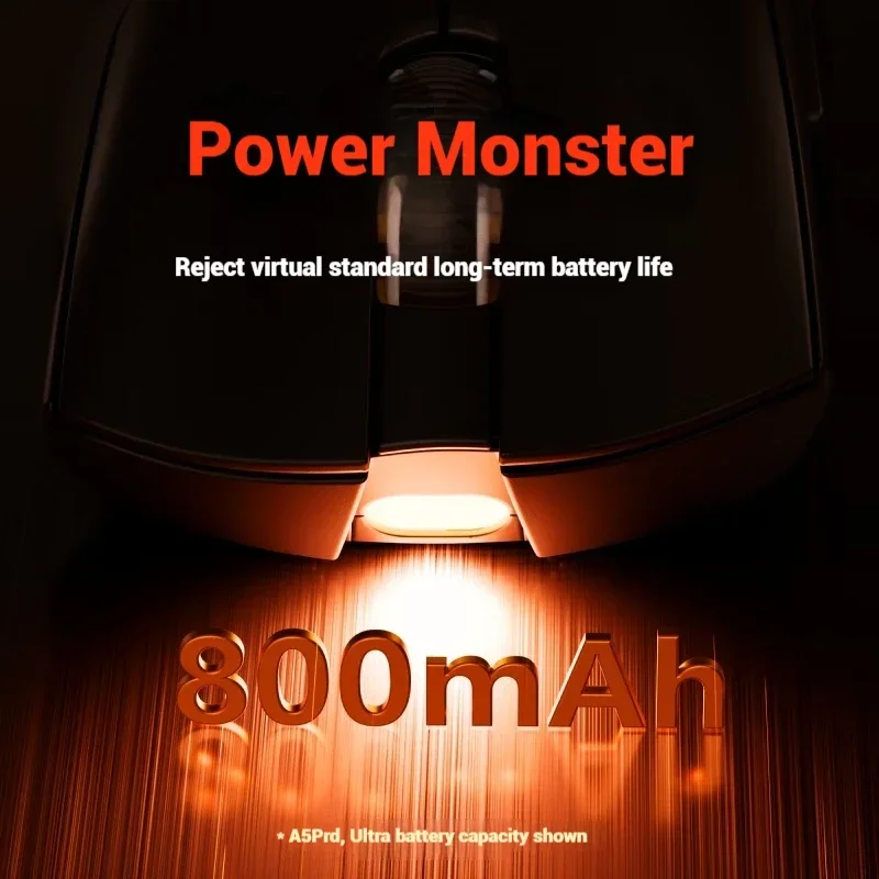 EWEADN A5 Pro Ultra wireless Lightweight Mouse Three-mode Paw3395/3311 22K/26KDPI  Low Latency Gaming Mouse