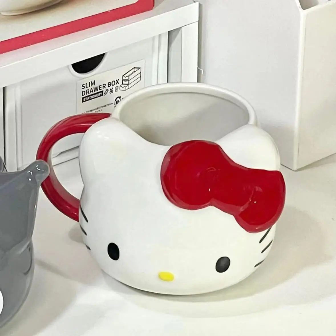 Hello Kitty Tea Mug Sanrio My Melody Kawaii Ceramic Mug Morning Cartoon Large Capacity Milk Coffee Mug Valentine's Day Kid Gift