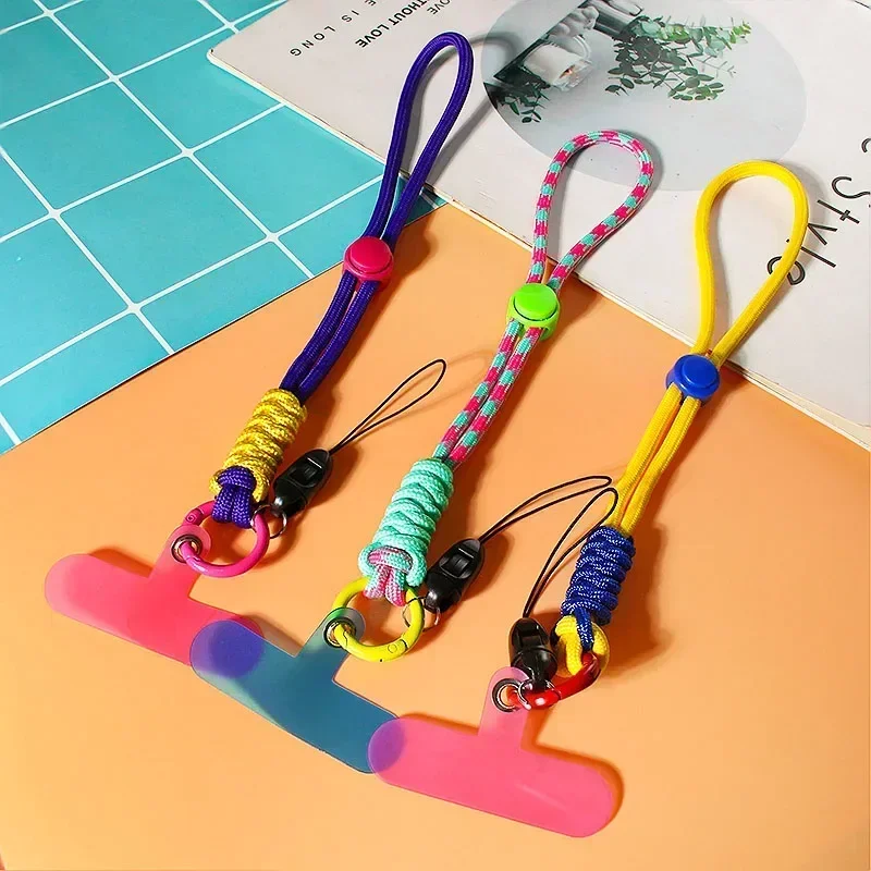 Colorful Woven Wrist Strap with Detachable Anti-Loss Feature