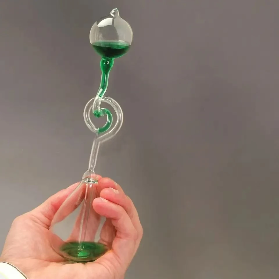 Office Thinking Hand Pot Meter Hand Boiler Science Energy Transfer Love Thermometer Science Experiment Thermosensitive Bottle science experiment thermometer