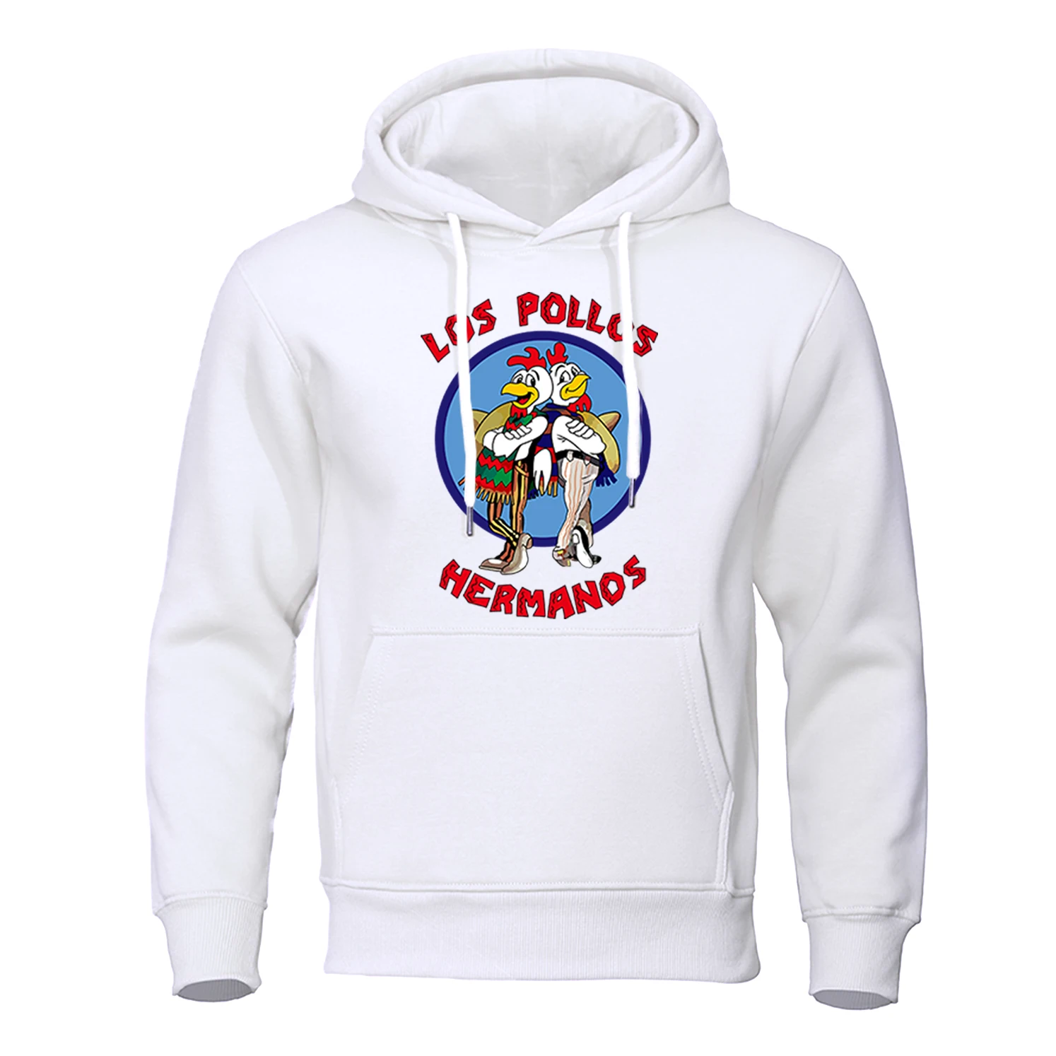 thumbnail image 1 of LOS POLLOS Hermanos Sudaderas con capucha para hombre Sudaderas holgadas con estampado de letras Sudaderas para hombre Suéteres Chicken Brothers Sudadera con capucha cálida y transpirable, 1 of 5