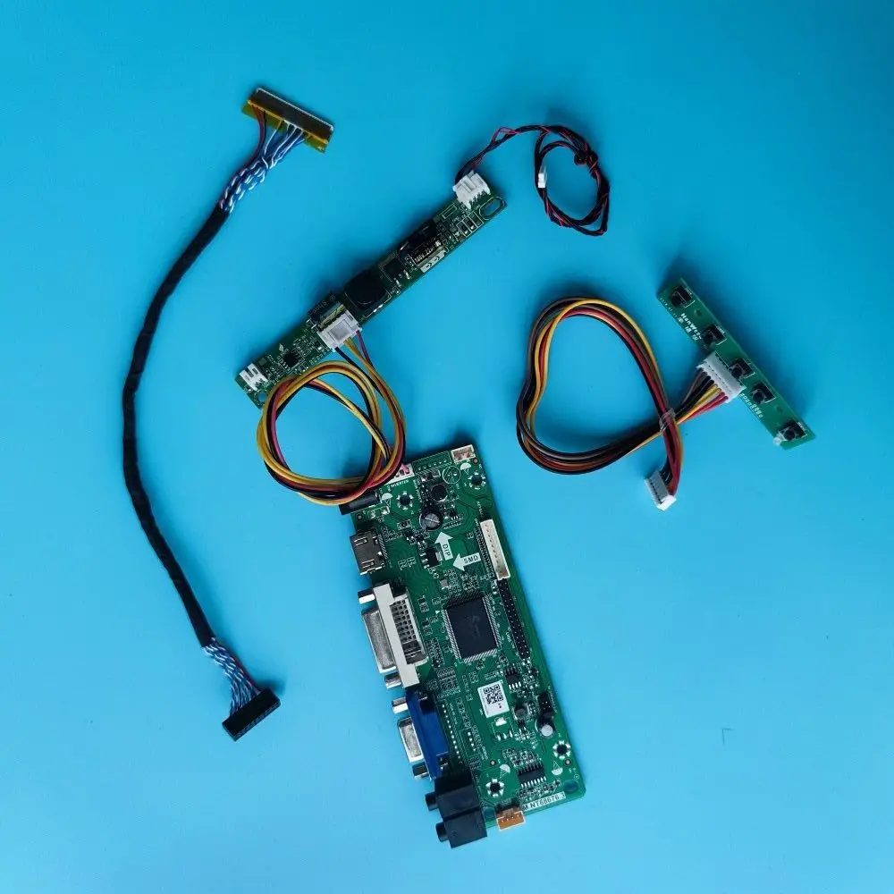 

Комплект платы контроллера для T215HVN01.1, 21,5 дюйма, 1920*1080, ЖК-монитор, экран детской панели, аудиовход/выход, DVI, VGA, DC, HDMI, совместим с DIY