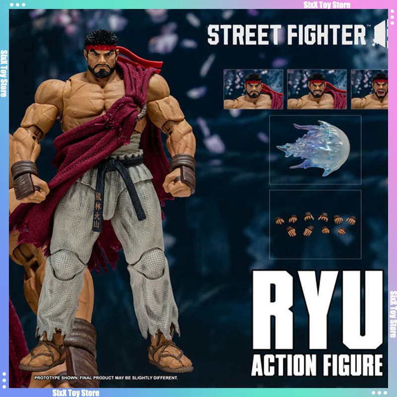 

Original Storm Toys Street Fighter 6 Ryu Action Figures Street Fighter Game Collection Figurine Model Statue Doll Toys Gifts