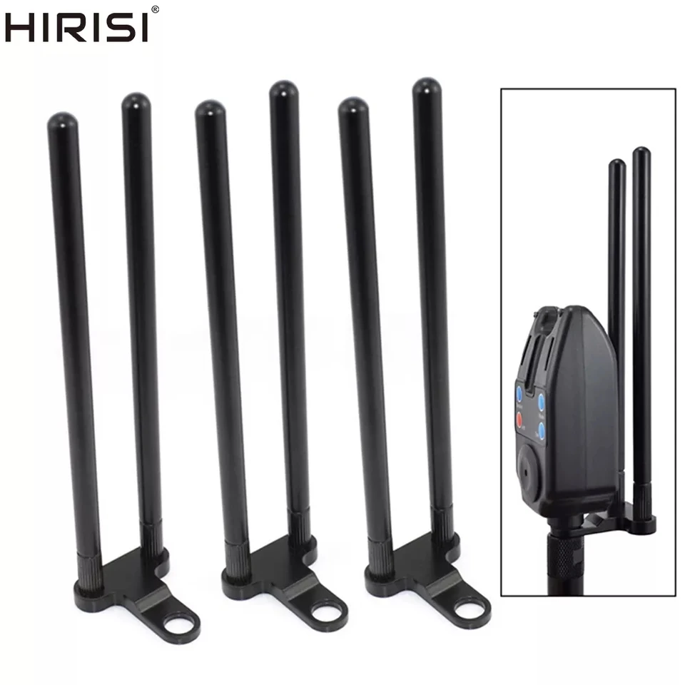 Owaefuqoir Snag Bar Pour Pêche à La Carpe - Lot De 3, Alliage D'aluminium Noir, 14.1 Cm, Anti-vent, équipement Carpe