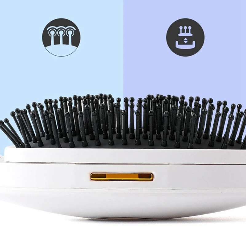 1 PCS ABS Portable Universal Steam Spray Hair Comb Vibration Ionic Hair Comb