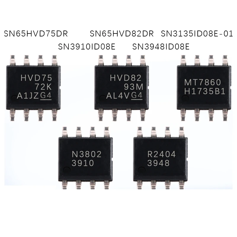 

1PCS SN3910/SN3948ID08E SN3135ID08E-01 SN65HVD75/SN65HVD82DR