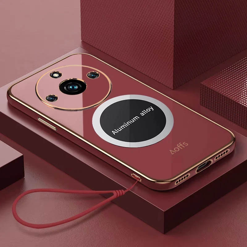 Soft Plating Magnetic Protective Back Cover