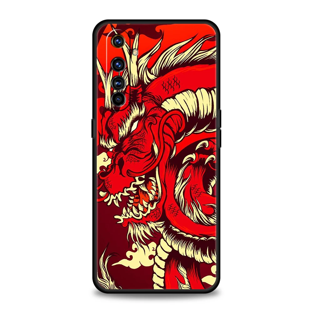 Dazzling Dragon Soft TPU Phone Case Cover