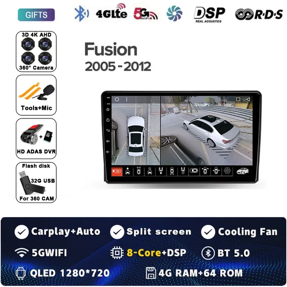4G 64G DVR 360