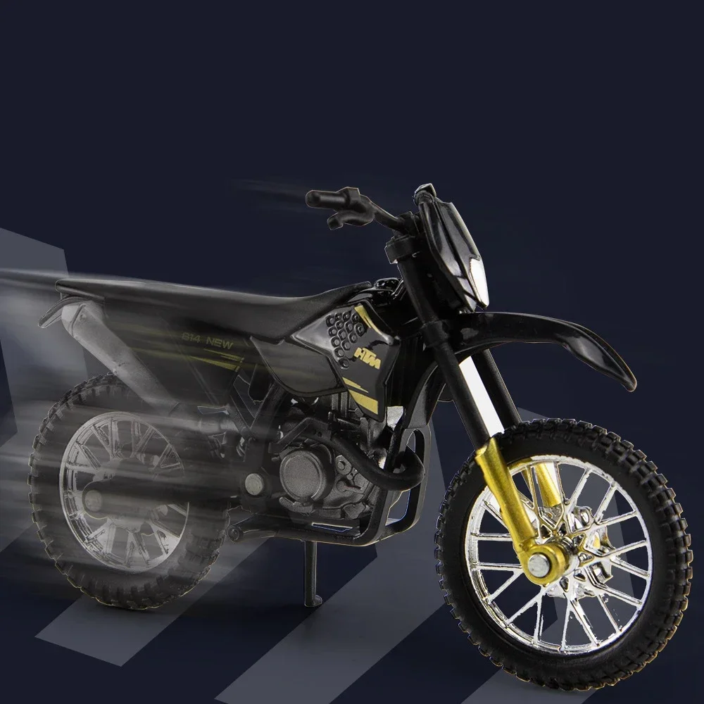 450 SX-F Alloy Motorcycle Model 1:18 Diecasts Portable Racing Finger Motobike Simulation Collection Toys For Children 3