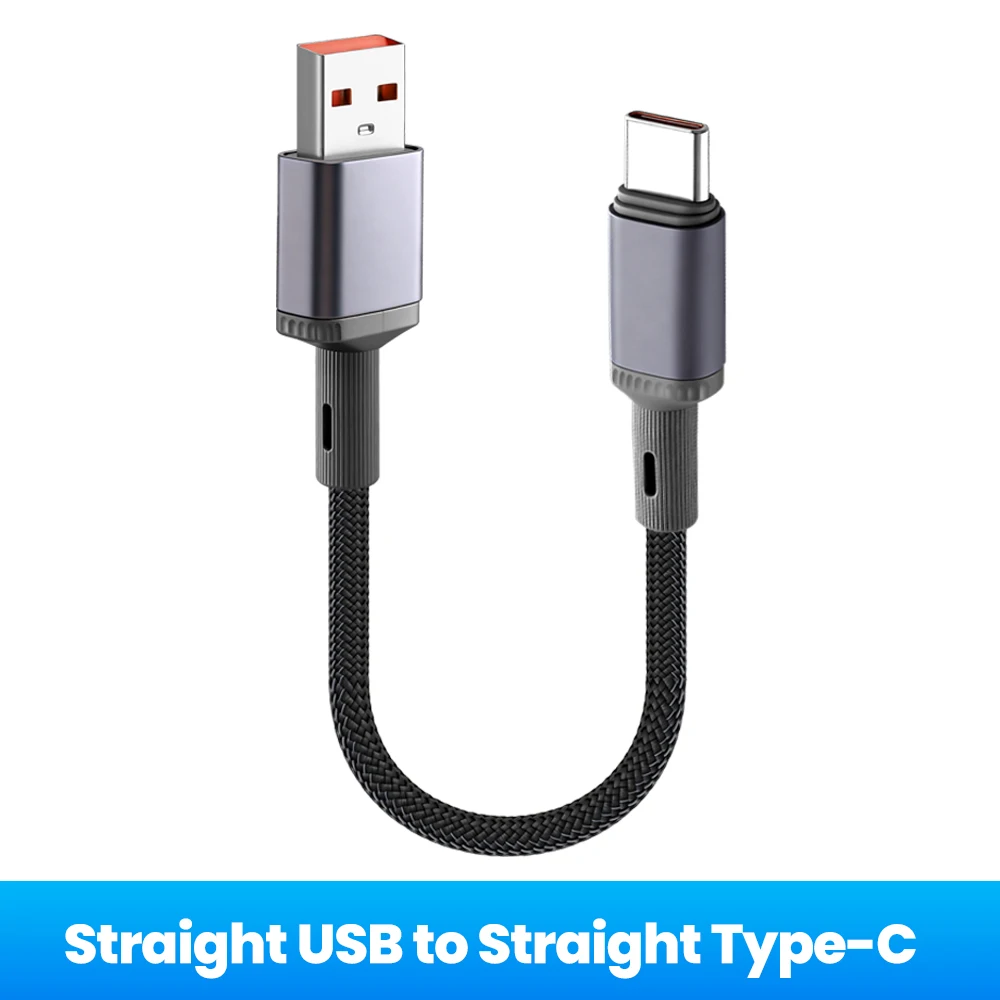 ตัวเลือกสินค้า สายชาร์จ USB-C ยืดหยุ่น ชาร์จเร็ว 66W สำหรับ iPhone & Huawei