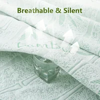 Drap-housse rafraîchissant en Fiber de bambou 1p, housse de protection de matelas respirante avec poche profonde pour l'été 6