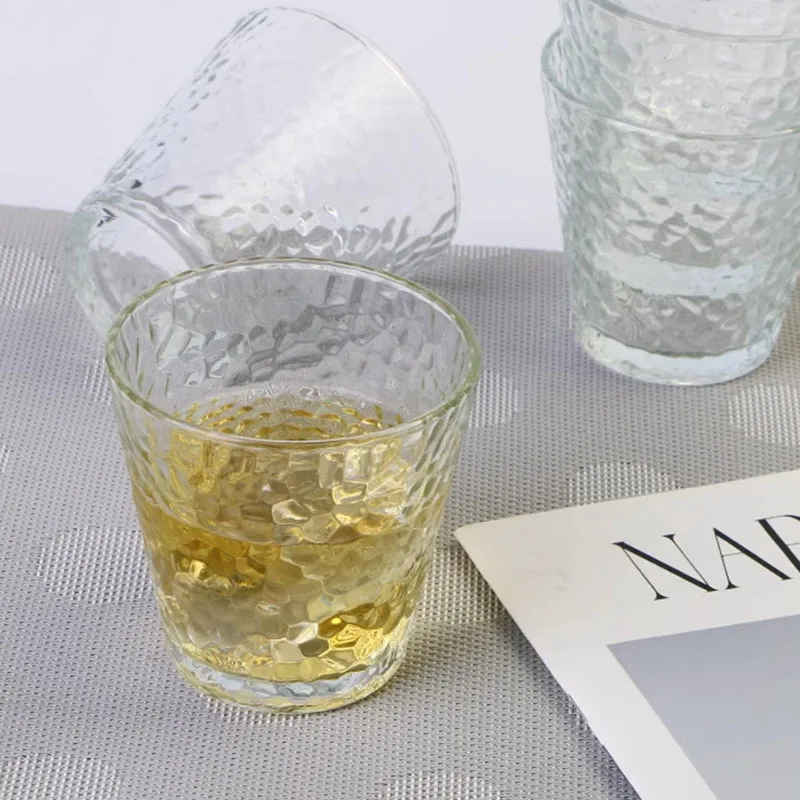 10.3oz 300ml Creative Cup Fashioned Rum Glass Liquor Spirits Beer Wine Glasses Glassware for Bourbon Transparent Household Glass