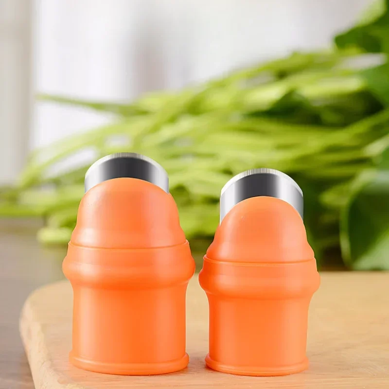 5pcs Thumb knife vegetable picker Pick tea pick vegetables Pick Sichuan pepper finger set kitchen peeling vegetables pinch bean 5pcs Thumb knife vegetable picker Pick tea pick vegetables Pick Sichuan pepper finger set kitchen peeling vegetables pinch bean