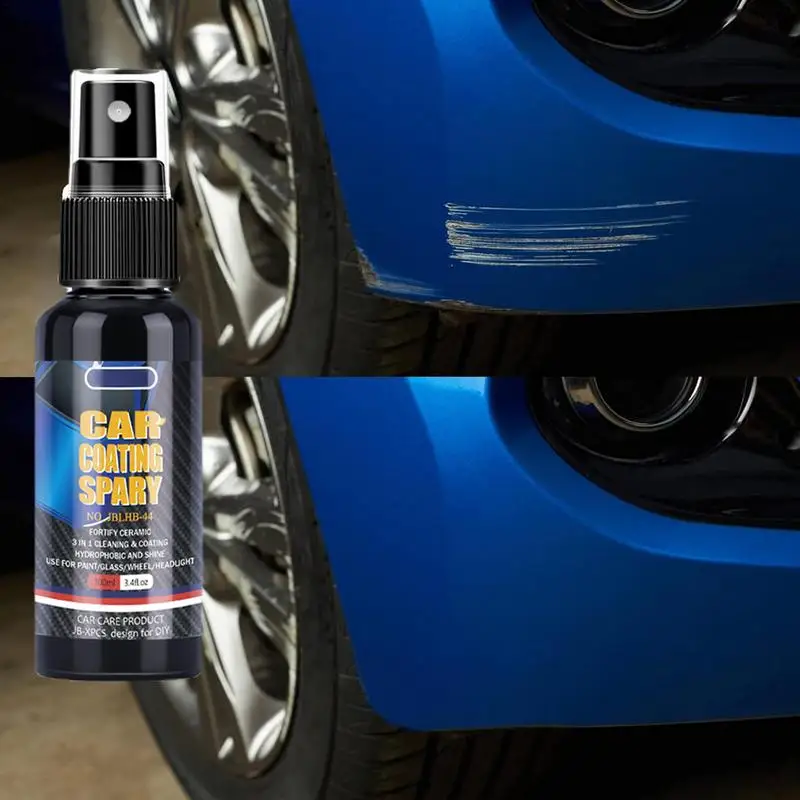 

30/100ml Car Scratch Remover Spray Auto Body Grinding Compound Ceramic Car Polish Spray Waterless wash Auto Coating Repair Spray