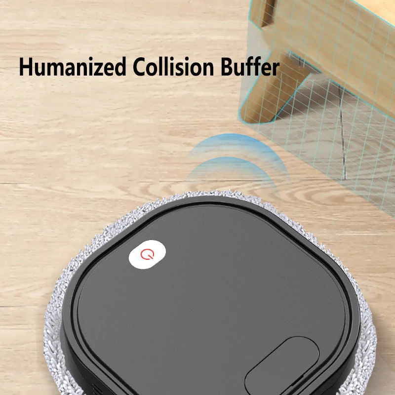 Intelligent Robot 3 In1 Dry Wet Sweep Mop Robot Vacuum Cleaner Rechargeable Smart Mopping Robot Spray Cleaner Home Mopping Robot 3
