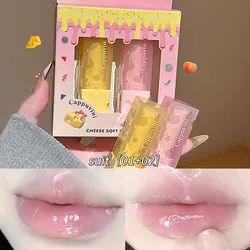 Cheese Lip Balm Set - Moisturizing & Lip Line Reducing Formula for Smooth, Plump Lips (CA16TZ)