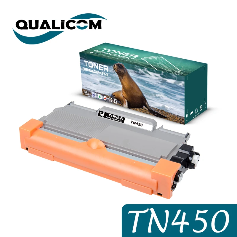 Sostituzione Della Cartuccia Di Toner Compatibile Qualicom Per Brother Tn-450 Tn450 Tn420 Da Utilizzare Con Mfc-7360N Dcp-7065Dn Mfc-7240 Hl-2130