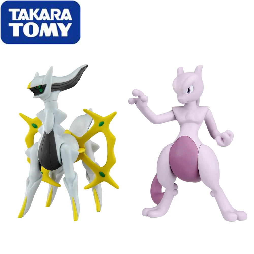 Originale Takara Tomy Pokemon Monster Collection Mewtwo Arceus Da Collezione Legendary Pokemon Figure Model Toys For Fan