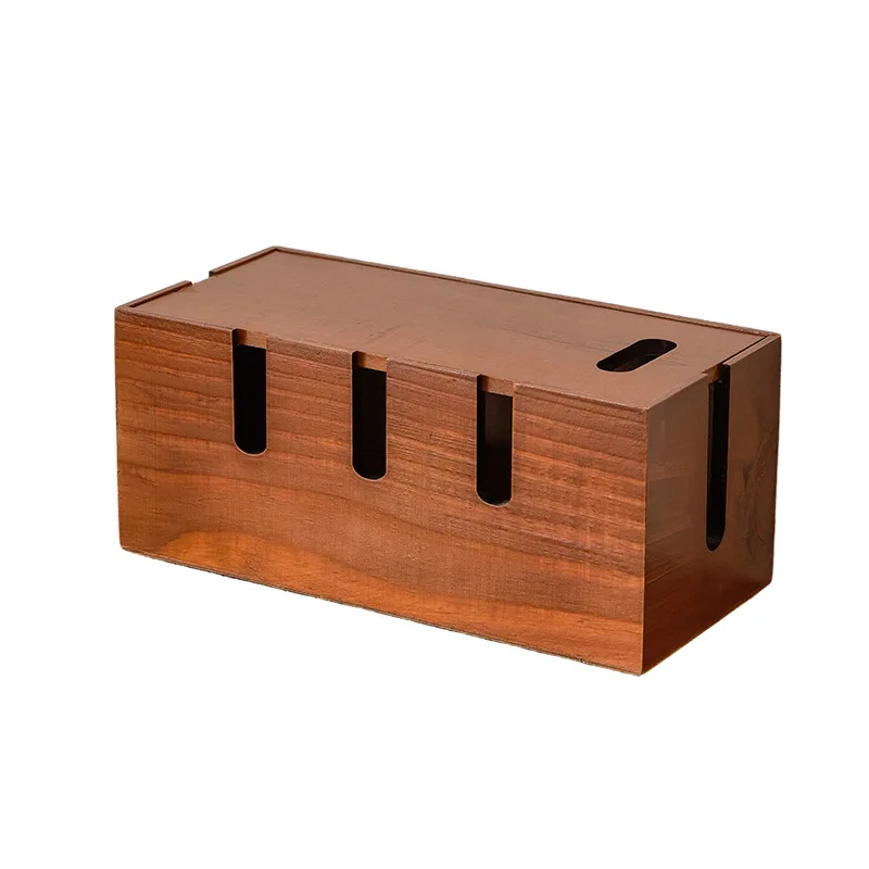 Router cable storage box Cable board socket Mobile phone charging arrangement storage box desktop power cable collection