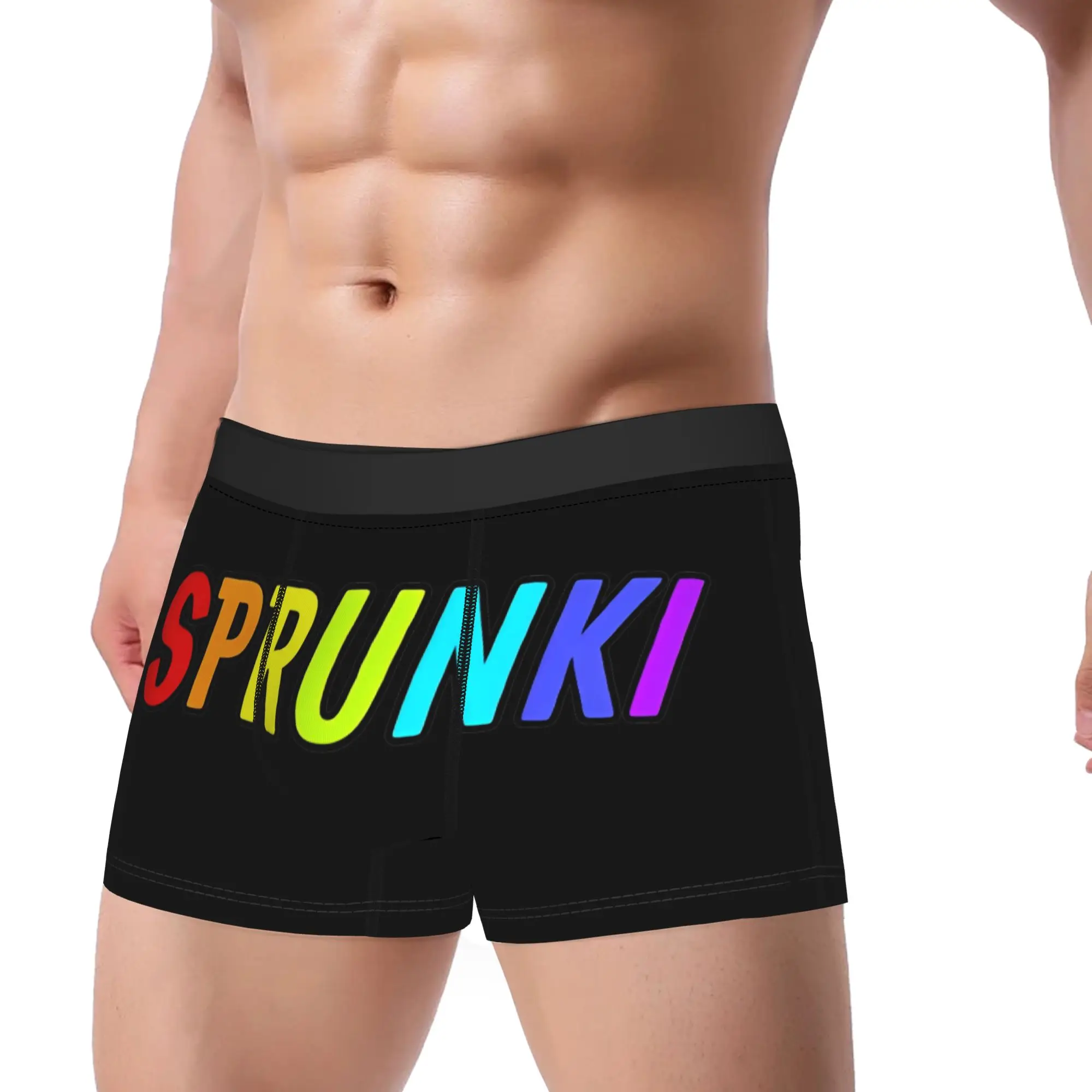 Novelty Boxer Shorts Panties Briefs Men Sprunki Logo Underwear Game ...