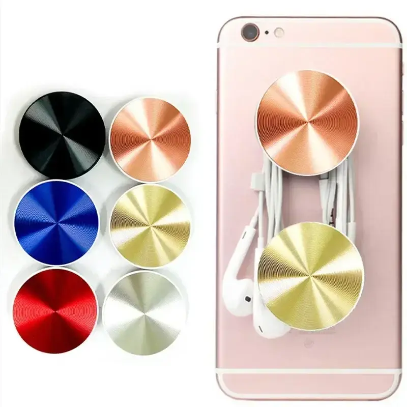 Portable CD Pattern Mobile Phone ABS Stretching Bracket for IPhone Samsung Xiaomi Universal Accessories Finger Ring Stand Holder - Image 4