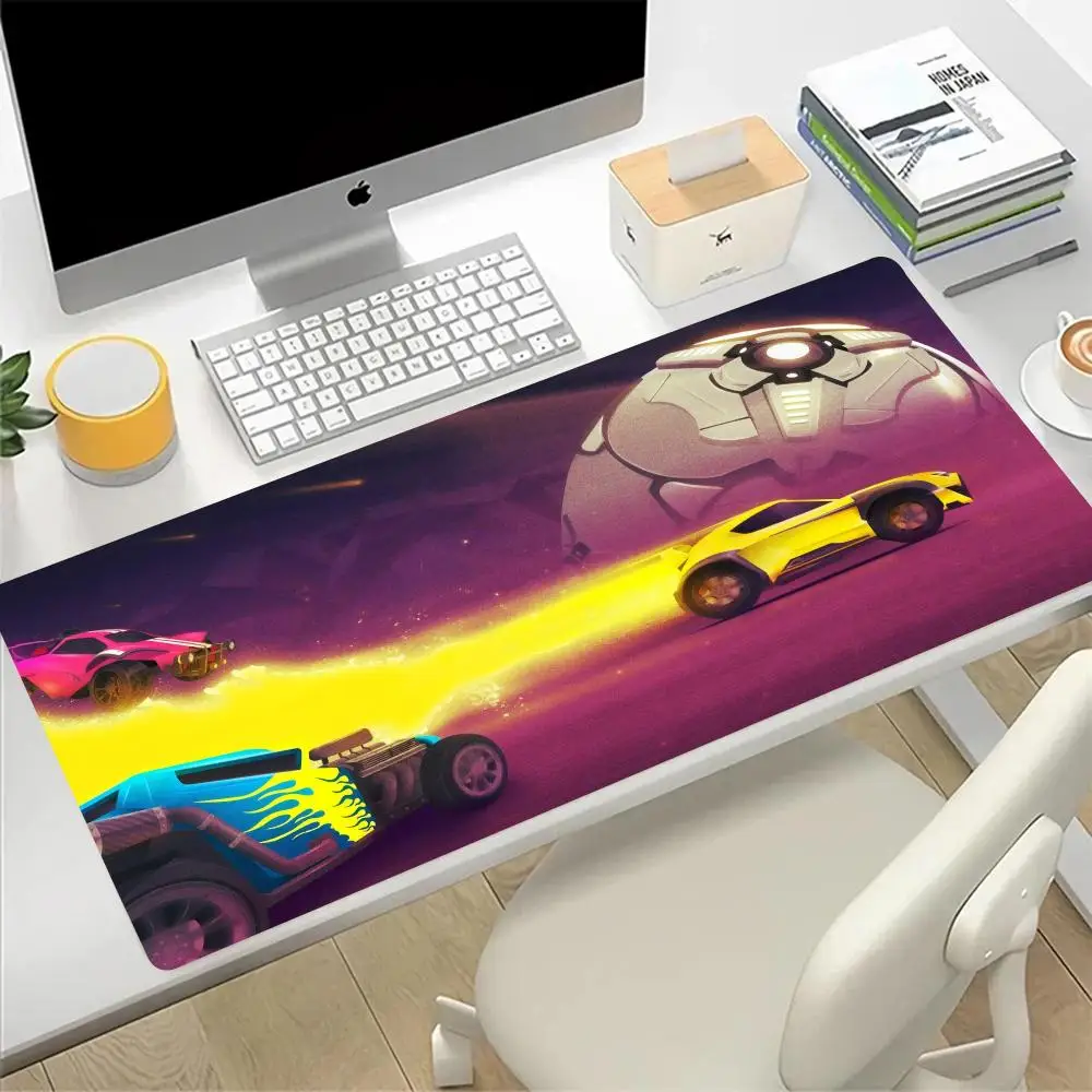 Rocket League Mouse Pad Large Gaming Mousepad Pc Gamer Silicone Computer Office Mouse Mat Tastiera Mat Desk Pad Laptop Mausepad