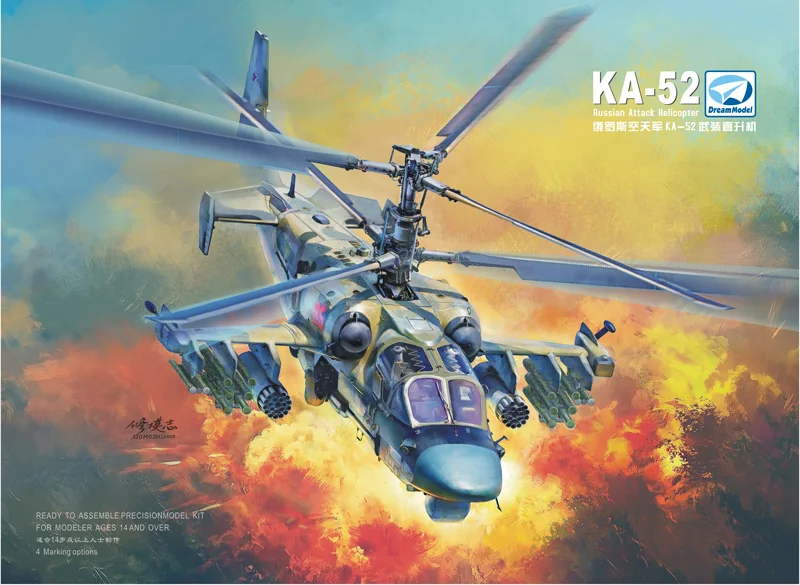 Dream model assembled aircraft model kit DM720024 Russian
