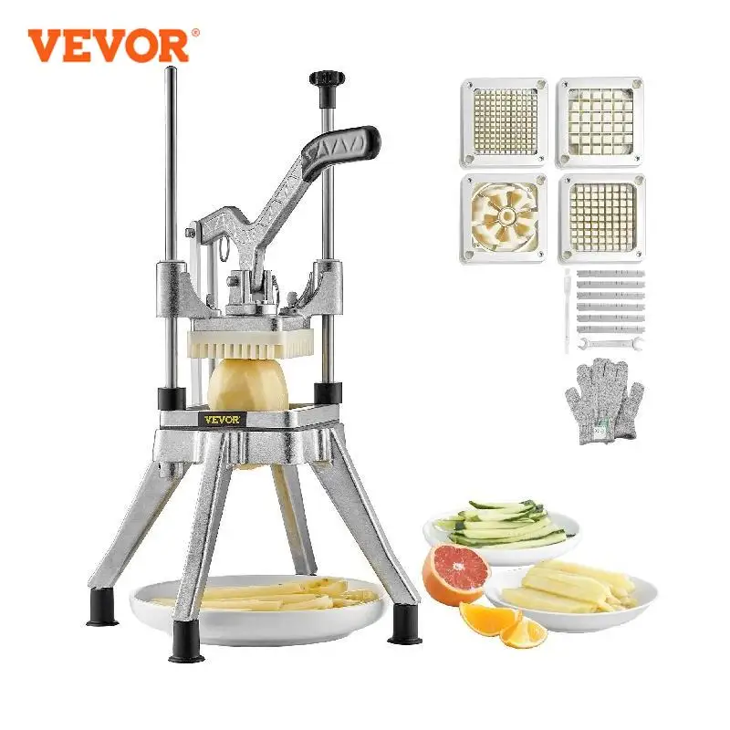 VEVOR Commercial Vegetable Fruit Chopper Stainless Steel French