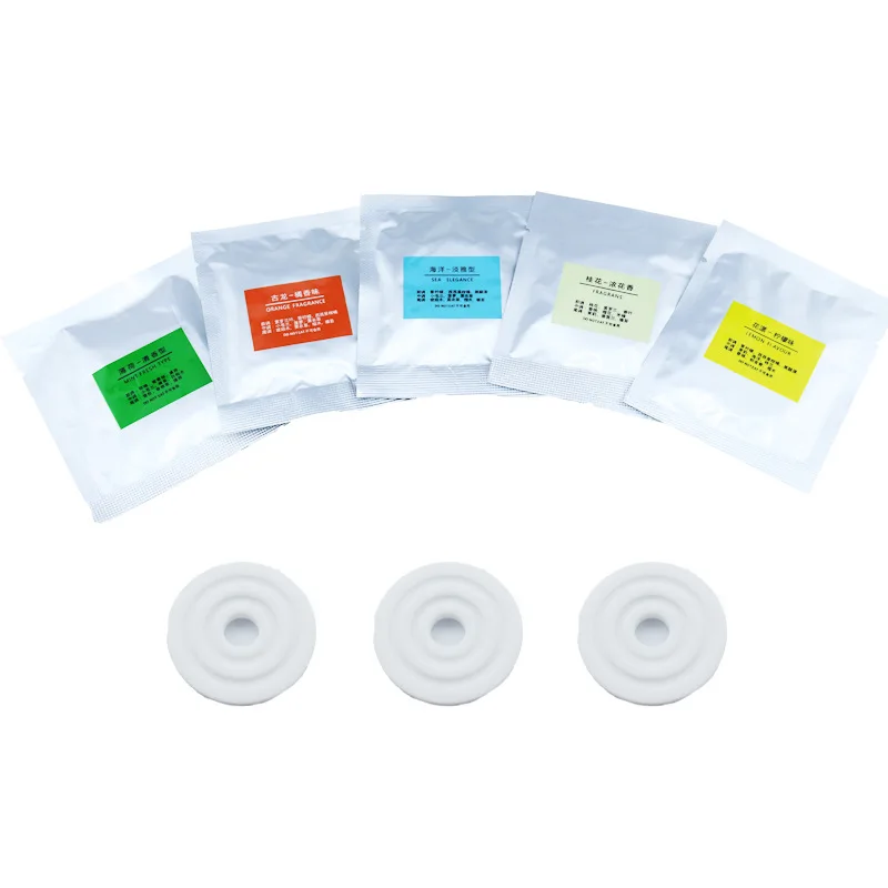 Car Air Vent Solid Aroma Rotatable Ring Freshener Refill with Long Lasting Fragrance for Car Home