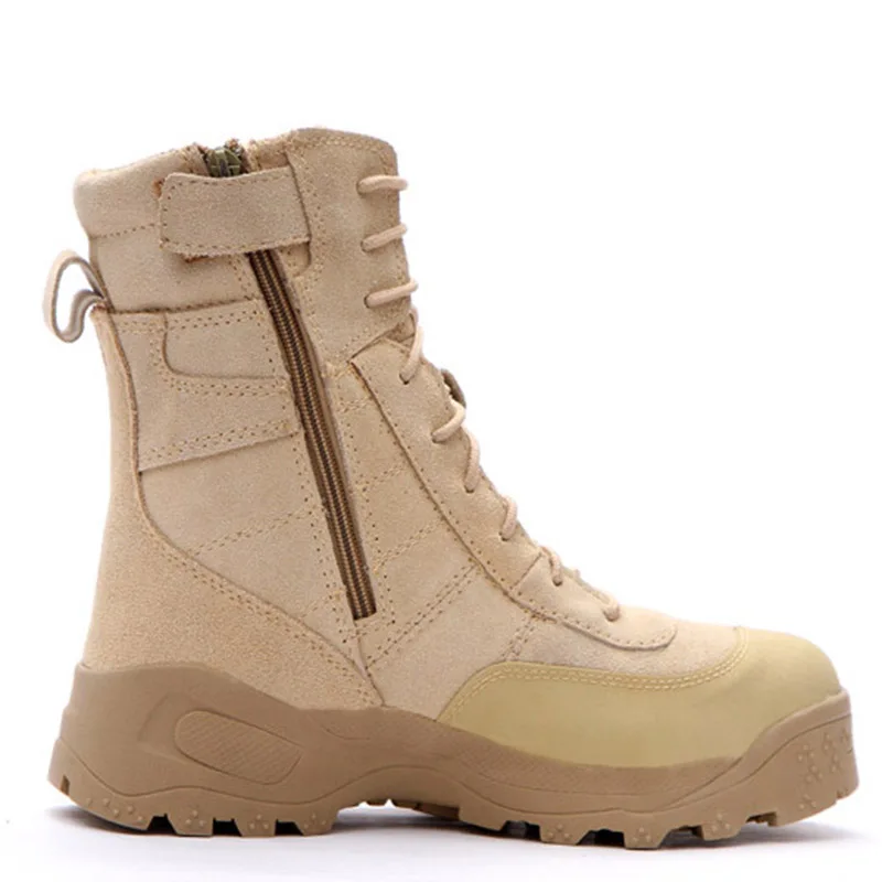 Winter Desert Boots Men's Wearable Breathable Combat Shoe Men Travel Tactical Boots Tactical Boot Size 38-45
