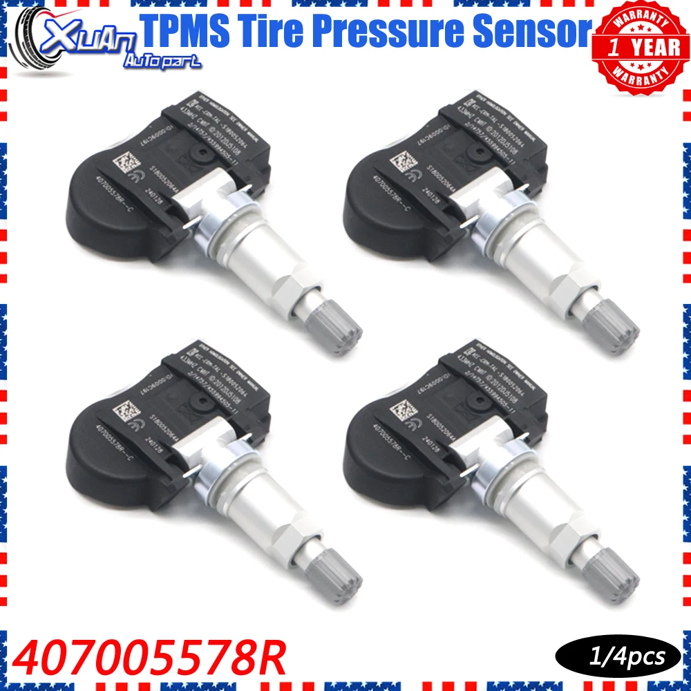 

Система контроля давления в шинах XUAN TPMS 407005578R для RENAULT MEGANE II 02-08 SCENIC II 2003-2010 433 МГц S120123006F