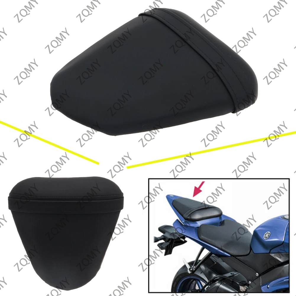 

Soft Rear Back Cushion Passenger Seat Pillion Cover For Yamaha YZF R6 2008-2012 2013 2014 2015 2016 Motorcycle Accessories