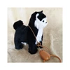 Electric Kitty Plush Leash Control Cute Electric Kitty Toys Make Sounds Singing Songs Walk Supplies 9.84x7.87in 5