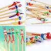 Wood Ear Pick Cleaner Spoon: Ear Cleaning Tool Ear Spoon 12Pcs Earwax Curette Earwax Remover Tool for Kids Children Safe Ear 6