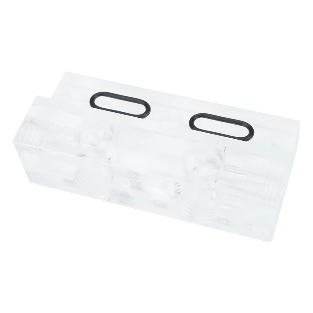 Costume Somente Alphacool Marca Gpu Uso Terminal do Bloco de Água Interruptor Ponte Módulo 6x g1 Furos Mudam a Direção Vertical Instala o - Imagem 6