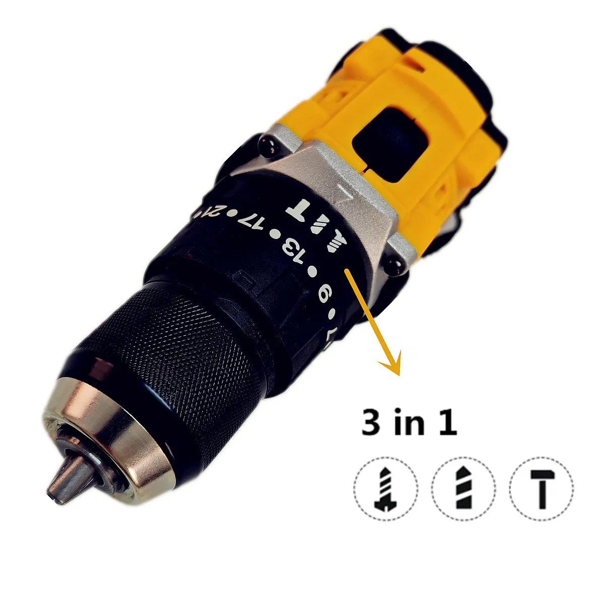Fit For Dewalt 20V Battery Brushless Hammer Drill Cordless Impact Drill Electric Screwdriver 10mm Power Tools DCD805 3