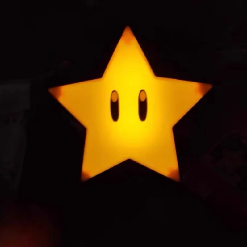 Super Star Light Figure LED Music Night Light Sound USB Charging Desk Lamp For Gifts Christmas Toys Desk Lamp