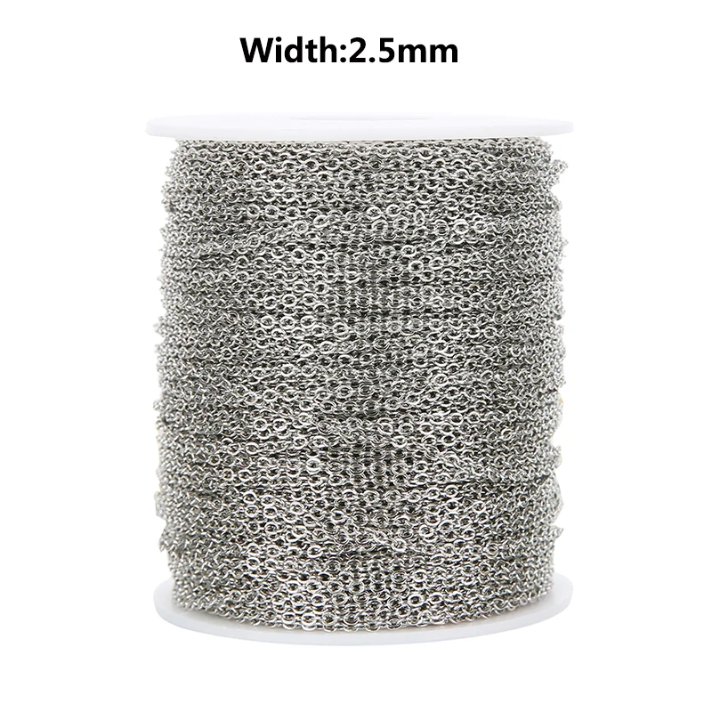 Steel 2.5mm Chain