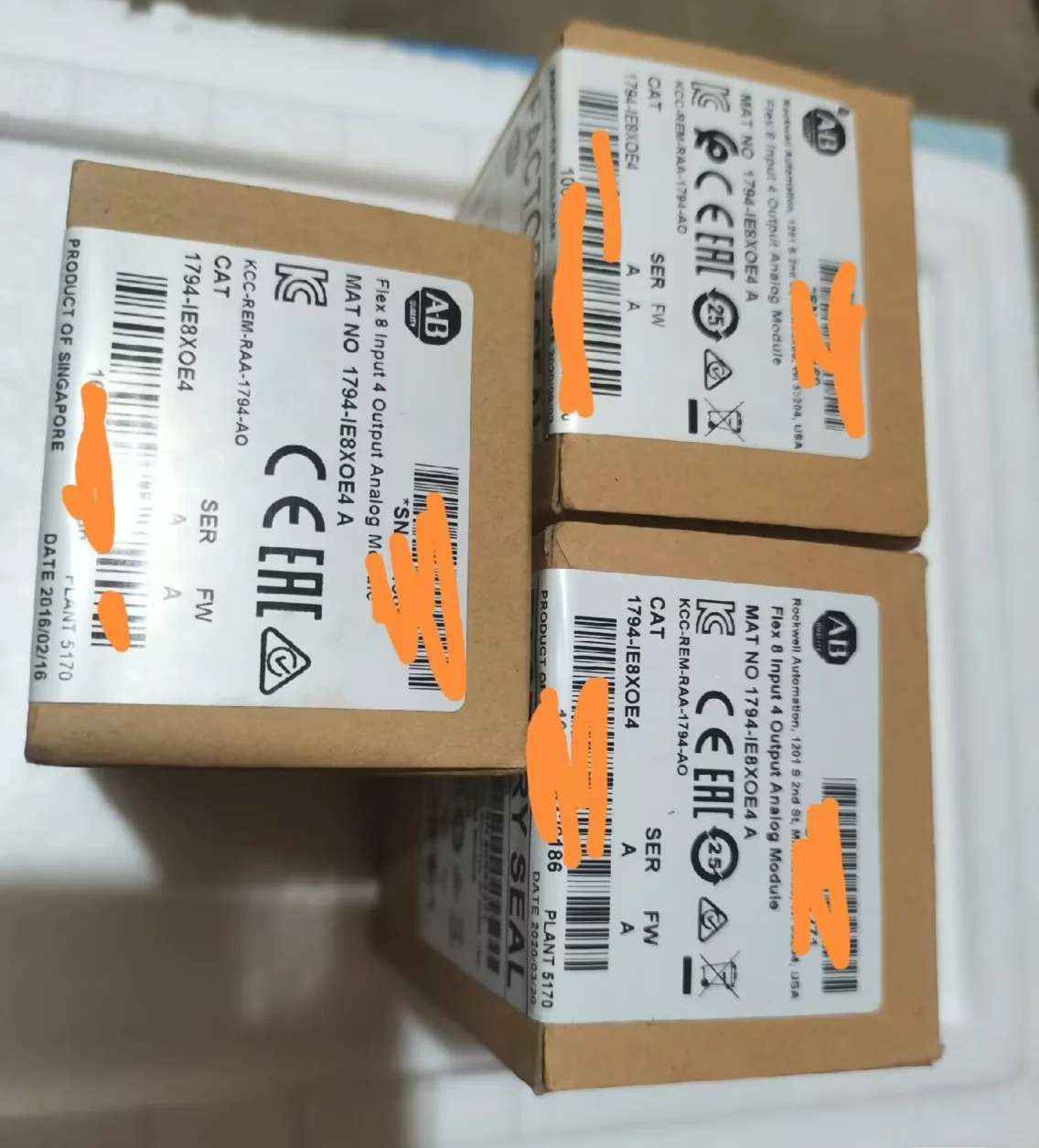 Рисунок 2 - новый AB 1794-IE8XOE4 1794IE8XOE4