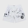 New Summer Eric Emanuel EE Basic Mesh Short Classic Floral Printed Gym Shorts Men's Gym Basketball Sports Beach Shorts 5