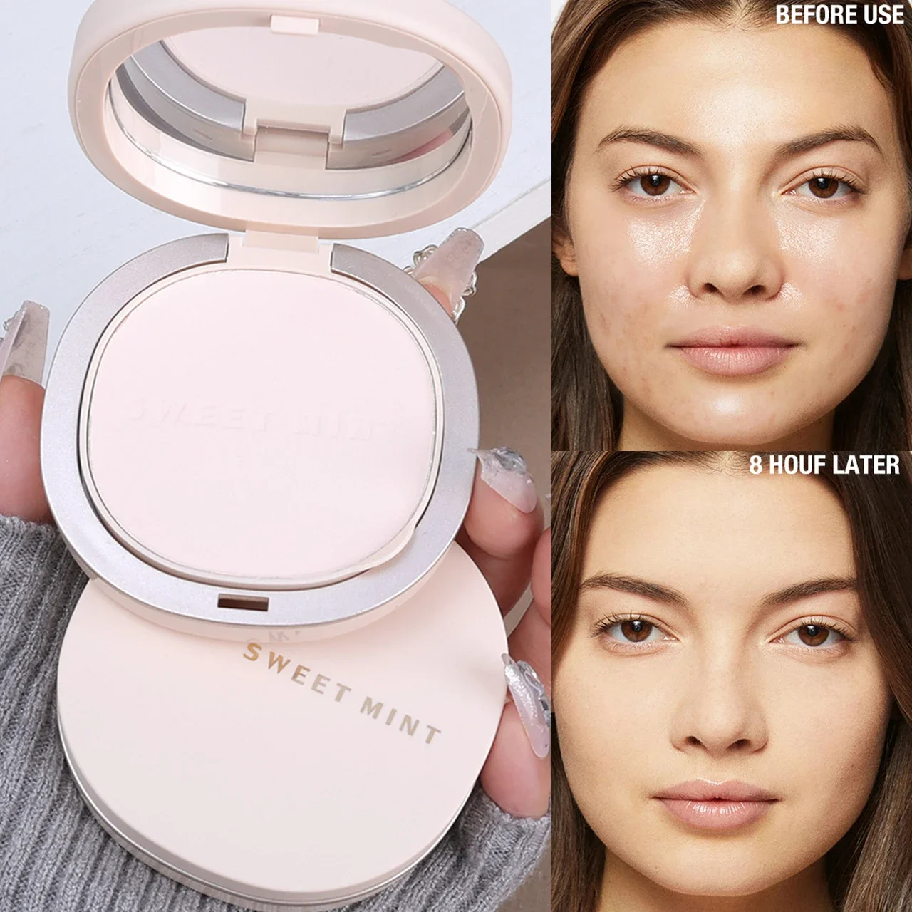 Transparent Pressed Powder Waterproof Lasting Oil Control Full Coverage Face Compact Setting Powder Makeup Foundation Cosmetics pressed powder foundation,setting powder,face powder,compact powder
