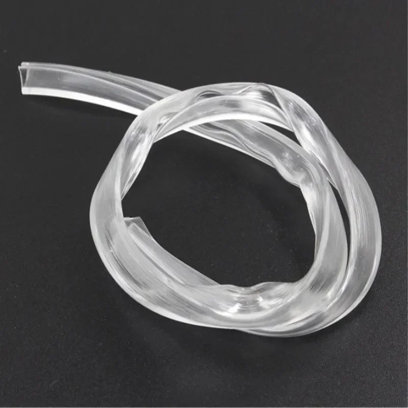 Door Seal Strip Window Seal Strip Sealing Strip Rubber Seal Strip Rubber Door Weatherstripping Door Weatherstripping Silicone Seal Strip Shower Door Seal Rubber Shower Seal 2m / lot U-Shaped Silicone Rubber Shower Door Glass Window Seal Weathering Strip For 5/8 / 10/12mm Glass