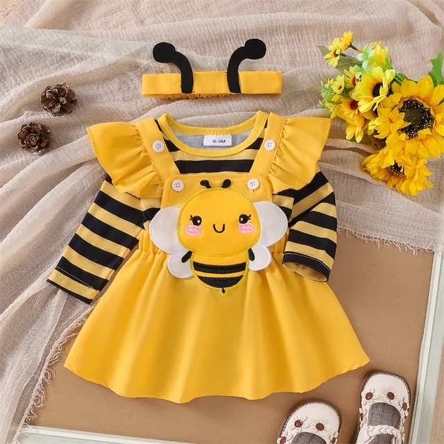 Halloween Costume Baby Girl Bee Costume Girl' BUMBLE BEE Fairy