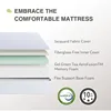 Twin Mattress in a Box, 6 inch Mattresses for Kids Bed Single Size Daybed Individual Bunk, Memory Foam Medium Firm 3